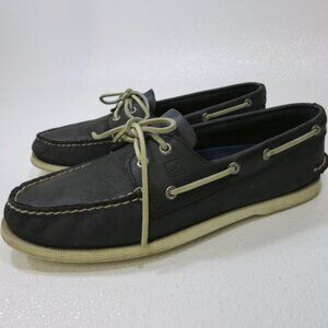 Sperry Nubuck Leather Top-Sider Deck Boat Shoes Men's Footwear Nautical Sz 11 M